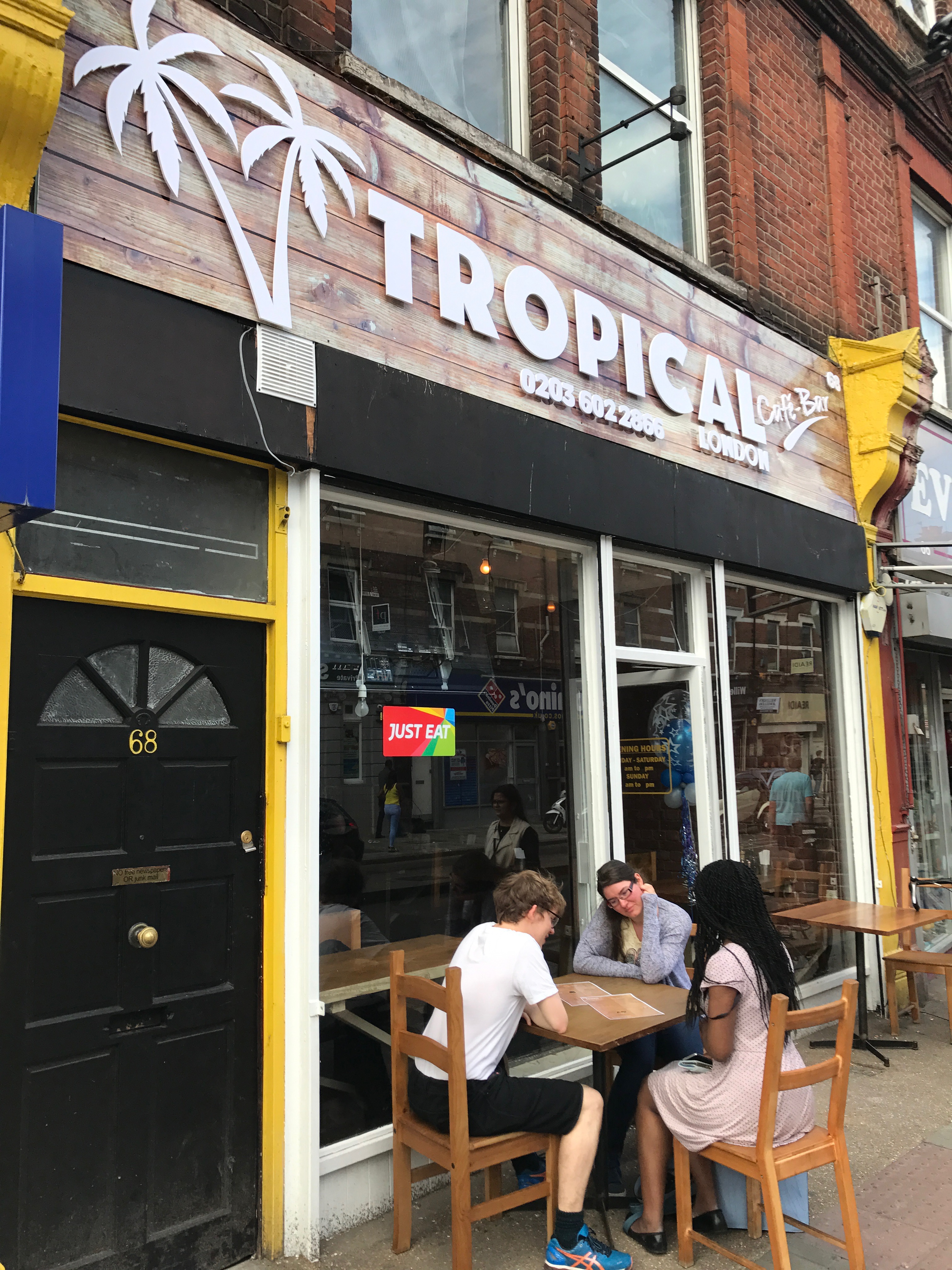 After - Tropical Cafe